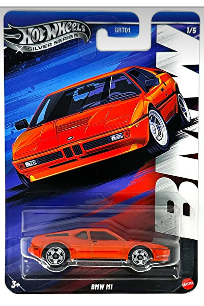 HOT WHEELS BMW M1 modeli Kırmızı 2025 Set