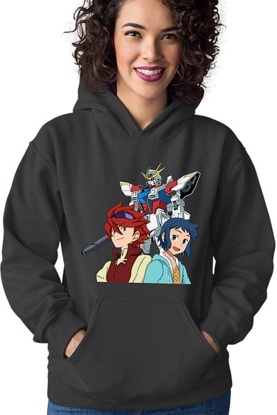 OEM Women's hoodie Gundam Build Fighters Sei Reiji Robot