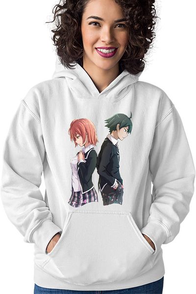OEM Hanorac dama OreGairu Hikigaya Yuigahama Yui Schoolmates Friends