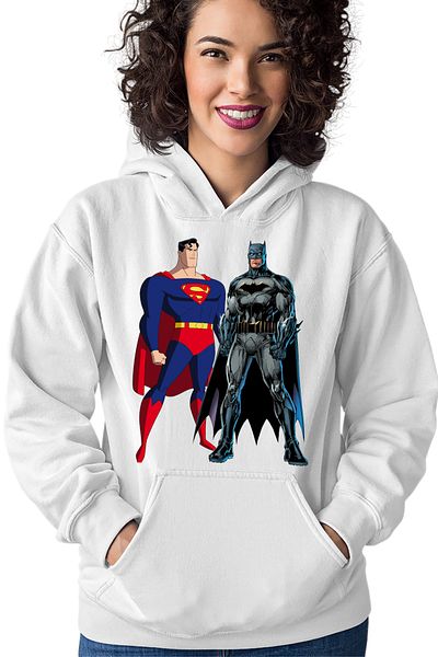 OEM Women's sweatshirt Superman Batman All Stars Marvel design