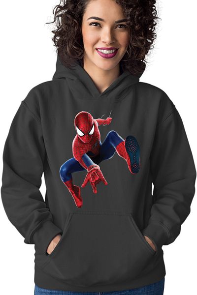 OEM Women's Spiderman Web Travel NY Game Universal Studios Hoodie