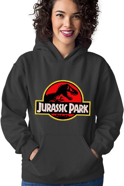 OEM Hanorac dama Jurassic Park Logo Dinosaurs