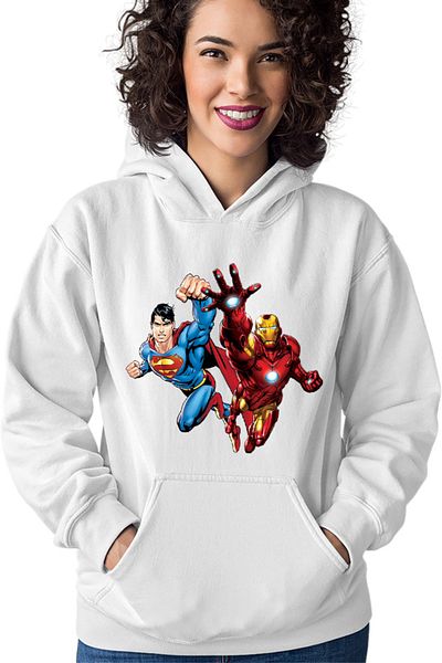 OEM Hanorac dama Ironman Superman Power Suit Marvel Comics
