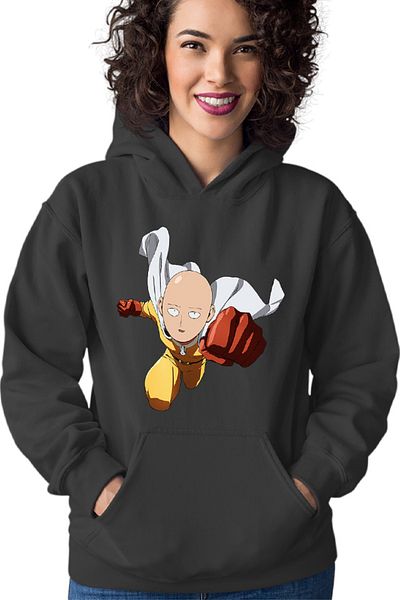 OEM Women's Hoodie One-Punch Man Fly Costume Exercises Music