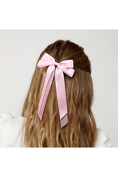 Atılgan Grp Pink Alligator Clip Satin Ribbon Buckle, 1 Piece