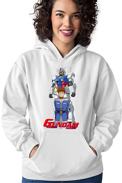 OEM Women's hoodie Gundam Amuro Ray Robot Anime Monster