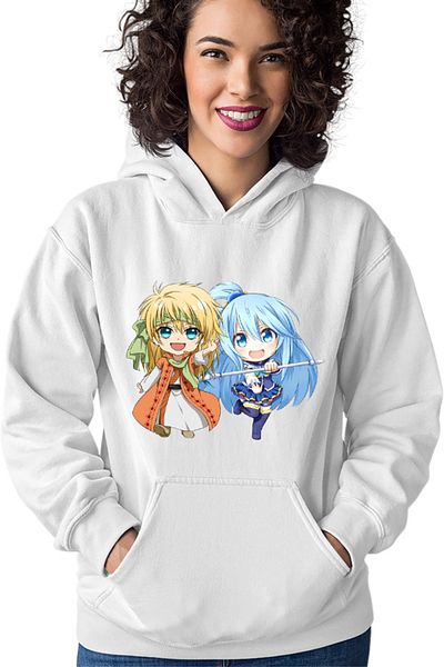 OEM Women's Hoodie Yona of the Dawn Zeno Aqua Magic Anime Meme