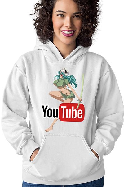 OEM Bleach Nel tu Rukia Youtube Creator Fan Art Women's Hoodie