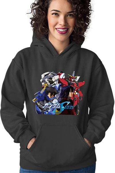 OEM Women's hoodie Gundam Seed Zala Kira Robot