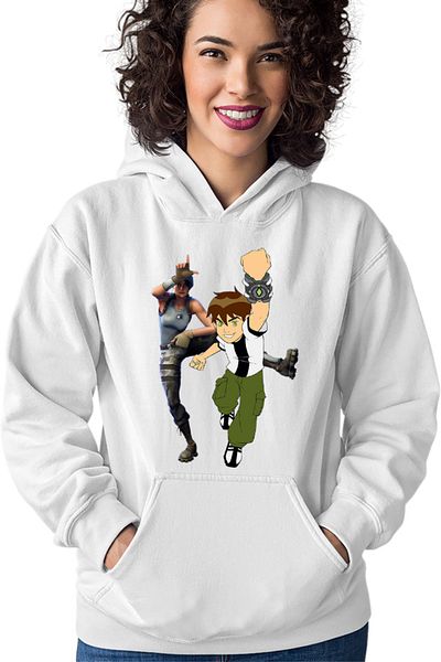 OEM Hanorac dama Ben10 Jump Comics Fortnite Game Children Dance Fun