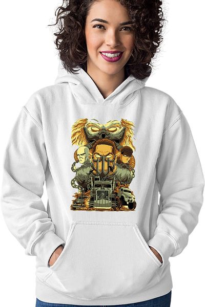 OEM Women's sweatshirt Mad Max Post Apocalyptic Mel Gibson Societal Collapse