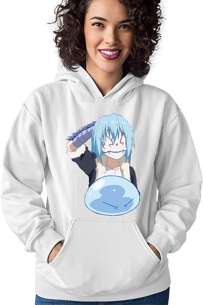 OEM Women's TenSura Slime Isekai Form God Power Top Hoodie