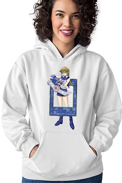OEM Yu Gi Oh Alexis Rhodes Anime Girl Manga Player Women's Hoodie