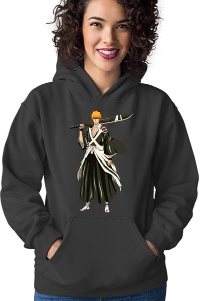 OEM Hoodie women Bleach Ichigo Animeeater Yamamoto Rukia