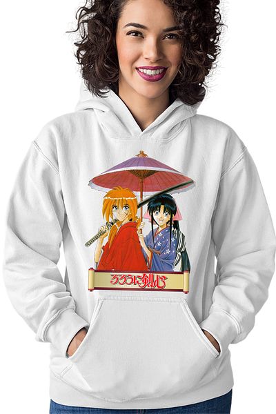 OEM Hanorac dama Rurouni Kenshin Couple Umbrella Killakill