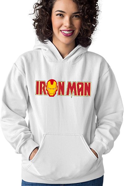 OEM Women's Ironman Logo Head Strong DC Hoodie