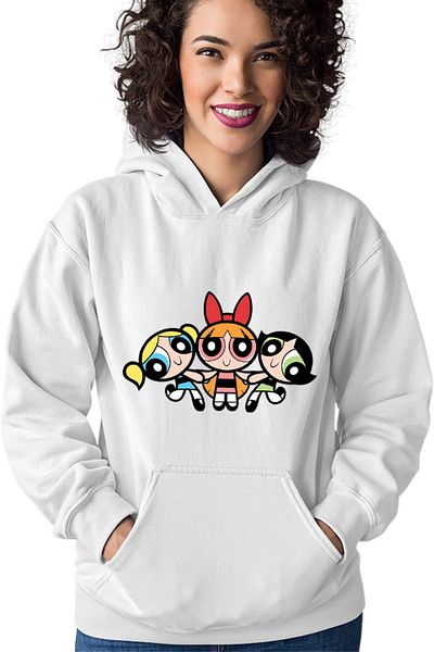OEM Hanorac dama The Powerpuff Girls Cartoon Action Kids