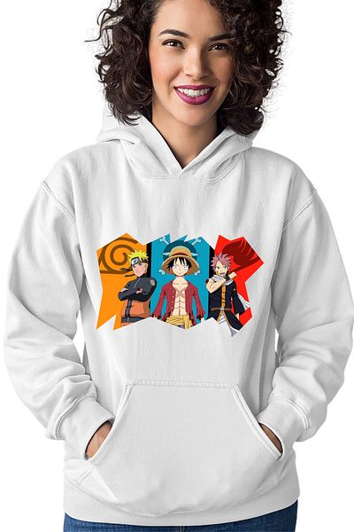 OEM Hanorac dama Fairy Tail Naruto One Piece Best Guild Anime