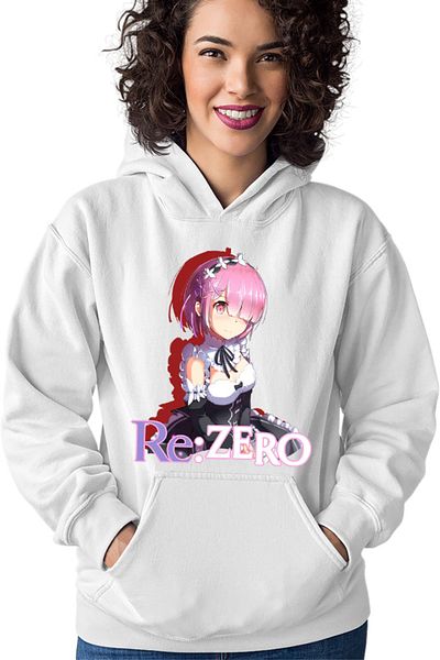 OEM Hanorac dama Re Zero RAM Maiden Strongest Sister Demon Otaku Japan