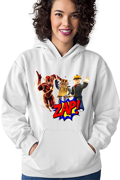 OEM Women's sweatshirt The Flash Roblox Studio Platforms Drawings