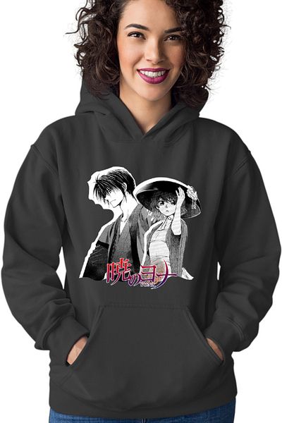 OEM Hanorac dama Yona of the Dawn Couple Manga Yukata Hat Monochrome