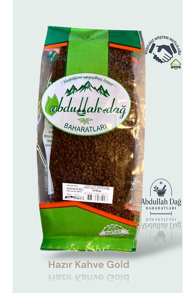 ABDULLAH DAĞ Hatay Region Natural Granulated Instant Coffee Cafee Gold Coffee 500 Gr - 1/2 kg