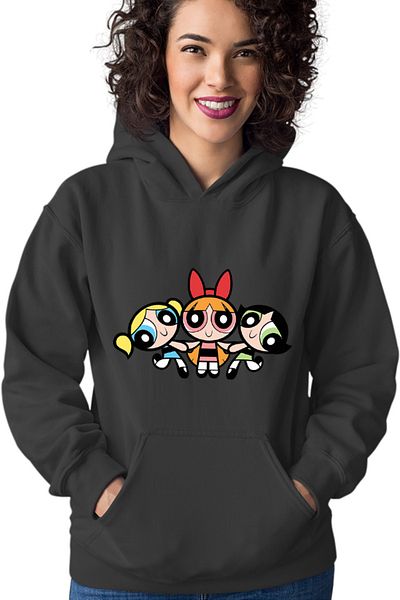 OEM Hanorac dama The Powerpuff Girls Cartoon Action Kids