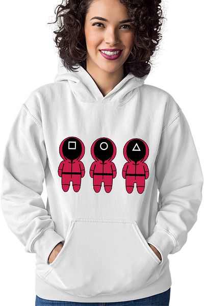 OEM Women's Hoodie Squid Game Chibi Concelor Testers Strategy