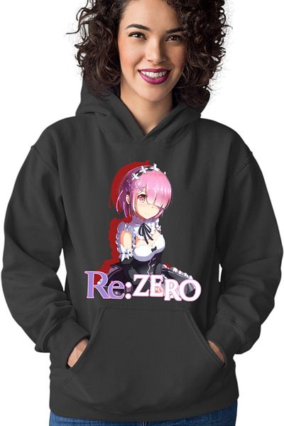 OEM Hanorac dama Re Zero RAM Maiden Strongest Sister Demon Otaku Japan