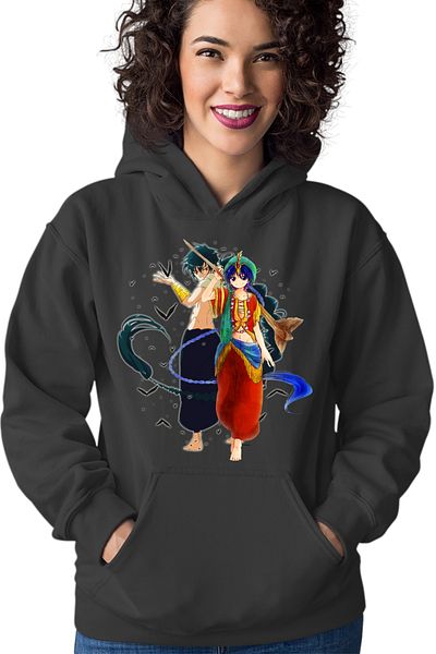 OEM Women's hoodie Magi The Labyrinth of Magic Aladin Anime Kage