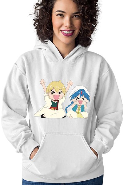 OEM Hanorac dama Magi The Labyrinth of Magic Alibaba Alladin Cute Faces
