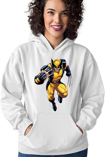 OEM Women's hoodie Wolverine Superhero Strong American Comics