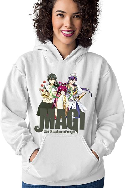 OEM Hanorac dama Magi The Labyrinth of Magic Kougyoku Queen Judar Sinbad Trio