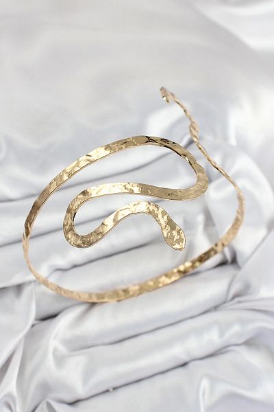 norsary Bfs Brass Snake Model Gold Color Women's Pazu Bracelet