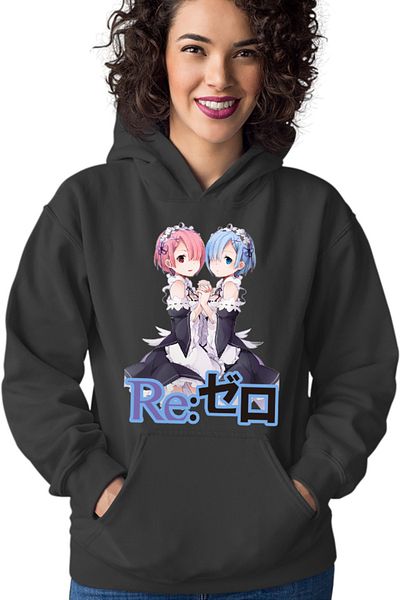 OEM Hanorac dama Re Zero REM RAM Sisters Maiden Light Novel Cosplay Weapon
