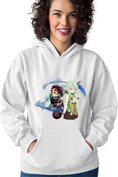 OEM Hanorac dama Goblin Slayer Elf Kimetsu no Yaiba Tanjirou