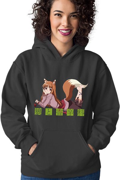 OEM Spice And Wolf Holo Anime Slice of Life Women's Hoodie
