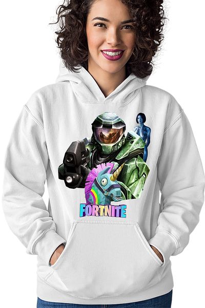 OEM Hanorac dama Halo Chief Cortana Fortnite Lama Battle