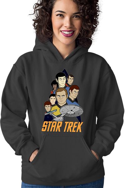 OEM Hanorac dama Star Trek Animated Series Desene SF Spock