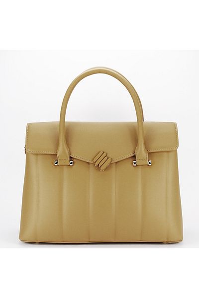 CHRİS BELLA Premium camel large bag with wallet CB2317-4 M6