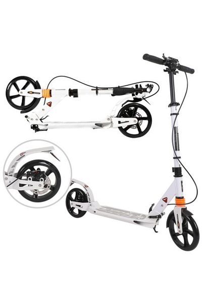 OEM Foldable Scooter with Rear Disc Brake, Foldable Design, Full Suspension and Shock Absorbers