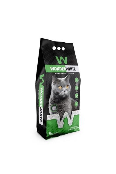 WONDERWHITE Wonder White cat litter, 5kg, Aloe Vera flavor