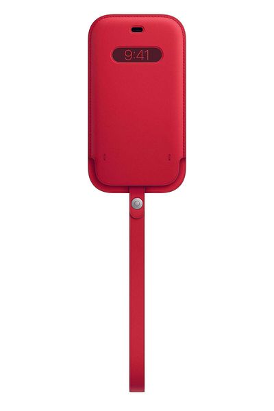 Apple iPhone 12 | 12 Pro Leather Sleeve with MagSafe (PRODUCT)RED