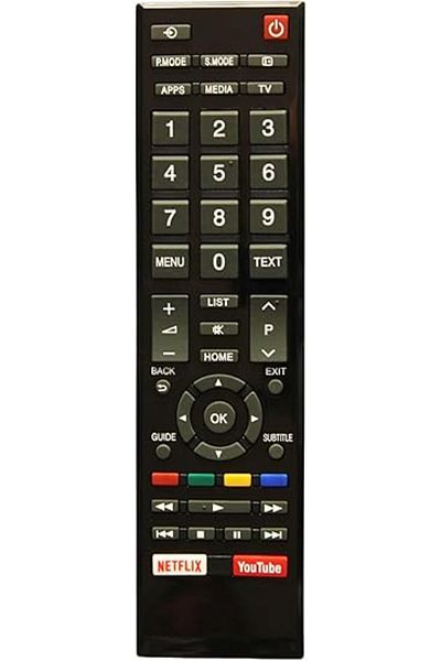 The Bros Remote Control for Toshiba TV 50U5069EE 50U5069EV 50U5069EA 55U5069