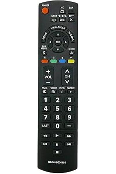 The Bros N2QAYB000485 Remote for Panasonic Viera TV TC-42LD24 42LS24 50PS14 50PX14 50PS24