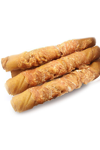 Agility Recompense pentru caini Agility, betisoare de piele de porc impletite cu pui, 16cm, 500g