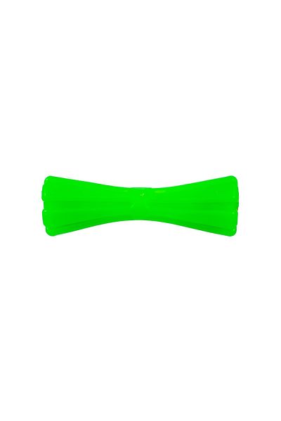 Agility Jucarie din cauciuc pentru caini, forma de Gantera, 12 cm, verde