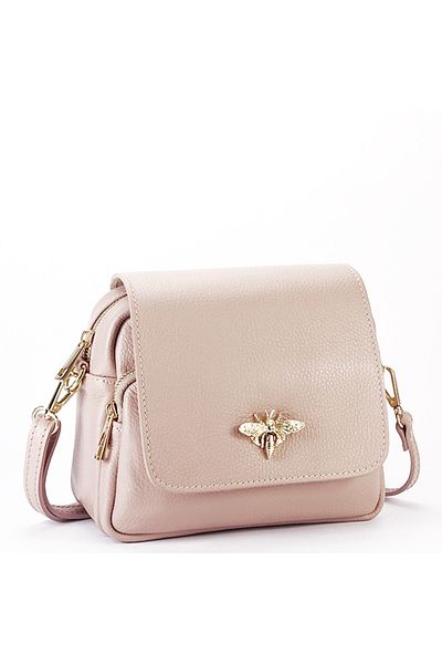 SOFILINE Small pink genuine leather bag 1502 122