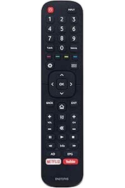 The Bros EN2T27HS Remote for Hisense TV 32N2170W, 43N3000UX, 49N2170PM, 55N3000UX & More