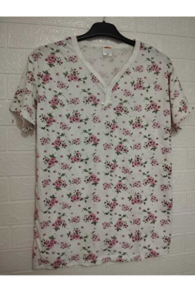 anne moda ankara Summer, Thin, Cotton, Short sleeve, Capri, LARGE SIZE, Pajamas set